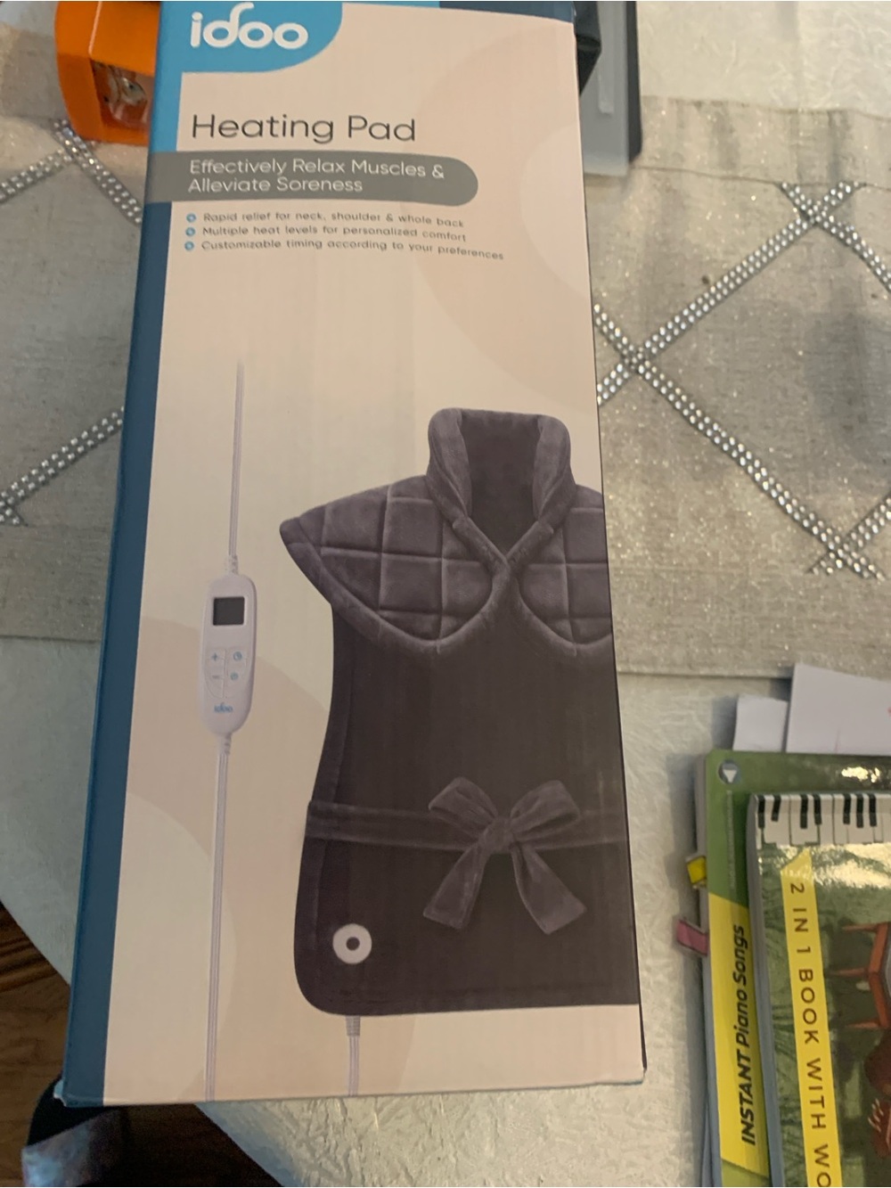 iDoo Heating Pad Wrap - Dark Gray